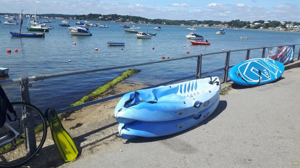 Posted by a member 29th July. The bay was beautiful yesterday - I waded to Salterns Marina from North Haven Sandbanks and swam back - roughly two hours in remarkably clear warm water.  The boat rental shop also rents out sit-ons and SUPs - its a great place to launch from for a round Brownsea tour - just bring a lunch! ..