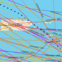 For those of you considering travel to the Caribbean islands - here's an extract from an article posted on our travel group about hurricanes - some islands are safer than others. "Welcome back, so straight in to Caribbean Hurricane History and NOAA have a brilliant tool to visually show you all the hurricane and storm paths ever recorded (https://www.bit.ly/2Z9TBYU). In the first screenshot I have stripped off anything below category one, and placed a 500 mile ring around Aruba for scale. The second screenshot shows Aruba's history. Aruba, Bonaire and Curacao (known as the ABCs - all Dutch) all pretty much stepped outside the pub before it all kicked off and Cuba doesn't fare too badly either, but the Western Islands like Barbados, Trinidad and Barbuda are right in the flight path - so bad you can barely see them under the coloured hurricane lines. And as for the most dangerous island? Puerto Rico seems to have the most tracks crossing over it (screenshot 3), with the nearby Virgin Islands a close second. As for category 5s (the purple lines) - Puerto Rico has had two hits (one back in 1928) and the the D.R. and Dominica one each (Dominica got hit by the same one as Puerto Rico). Hope that's helpful!"